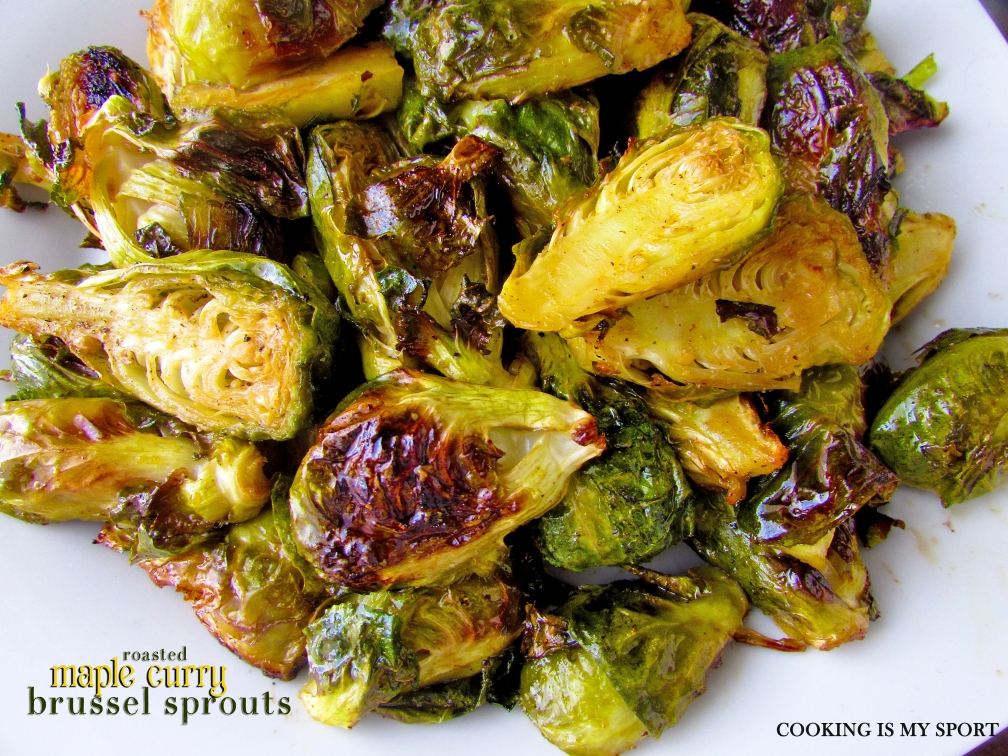 Maple Curry Brussel Sprouts4