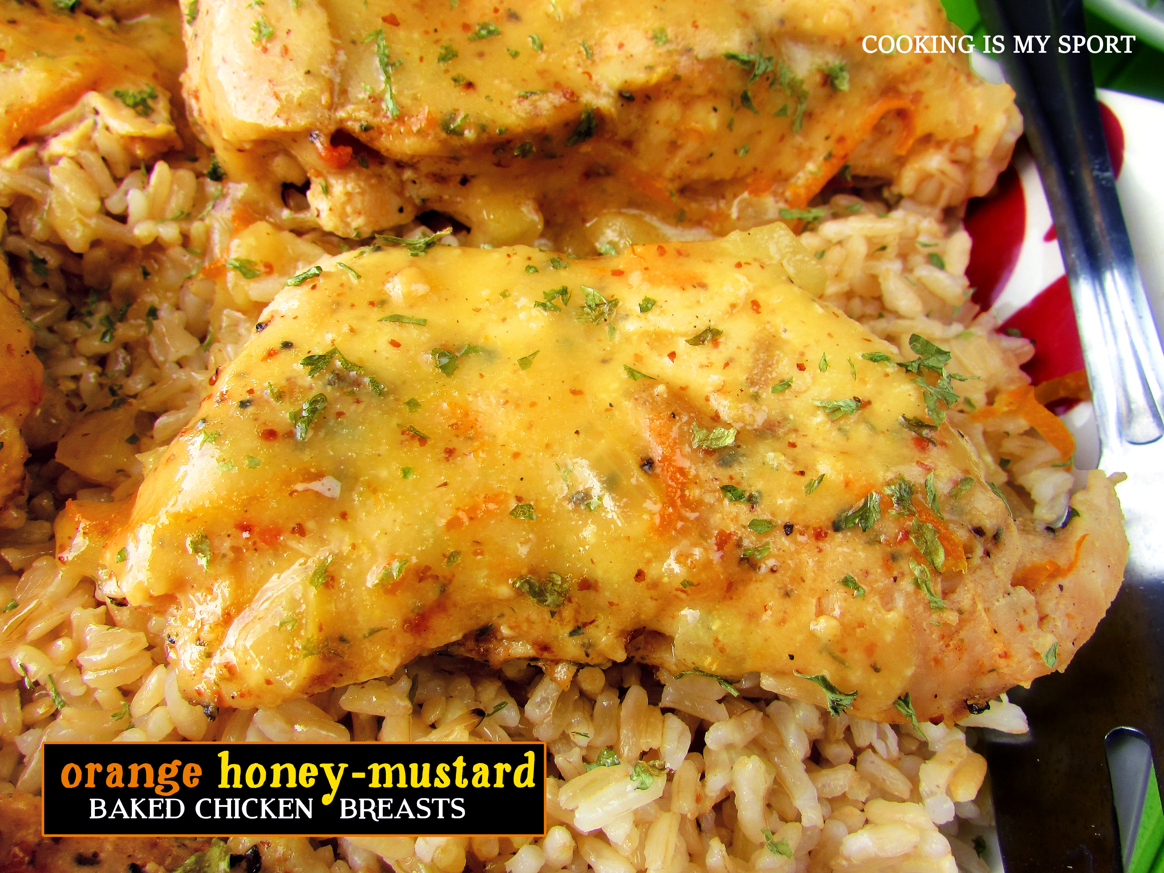 Orange Honey Mustard Chicken Breasts4
